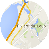 Map Rivière-du-Loup