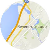Map Rivière-du-Loup